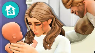 ep O8┊a beautiful baby girl is born ♡ - the sims 4 growing together