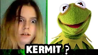 Omegle Pranks - Kermit the Frog Scaring People