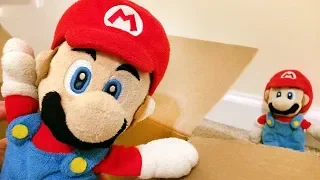 2009 New Super Mario Bros Wii Mario Plush Unboxing - Mario Plush Unboxings