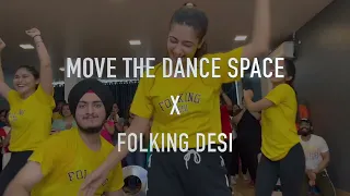 Folking  Desi  | BIJLEE BIJLEE | Bhangra Workshop - JABALPUR | AT MOVE THE DANCE SPACE