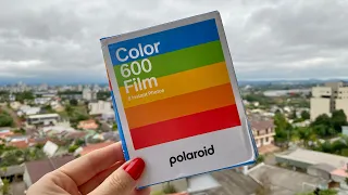 Testando a Polaroid 636 - Câmera Instantânea