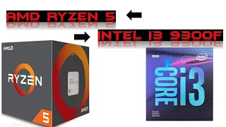 Intel i3 9100f vs Ryzen 5 1600 [Gaming Test]