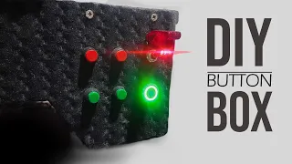 DIY | Sim Racing Button Box | How to make a button box | Easy and Simple
