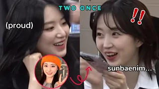 tzuyu stunned idle's shuhua and nmixx's haewon by her politeness and kindness