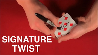 Insane Signature Twist Card Trick Revealed