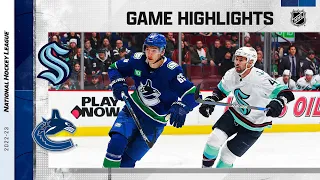 Kraken @ Canucks 12/22 | NHL Highlights 2022