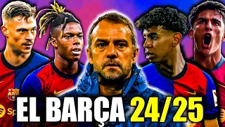 ¡BRUTAL! Así será el BARÇA 24/25 de FLICK que dará MIEDO a toda EUROPA