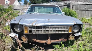 70's Junkyard Chevy Nova... Will It Run?  - NNKH + Rust Sweat & Gears