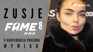 ZUSJE: O NAKRĘCANIU SIĘ PRZED WALKĄ Z LINKIEWICZ, MOCNO O SZEWCZYK PRZED FAME MMA 8