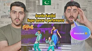 Arunita Kanjilal performance in Super dancer 4 || Florina || | Tushar's | Pakistani Reaction