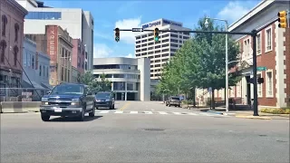 Driving Downtown - Montgomery - Alabama USA