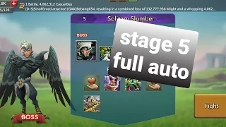 #lordsmobile  Limited Challenge saving dreams stage 5( full auto )