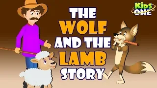 The Wolf and the Lamb Story | Moral Stories for Children | KidsOne