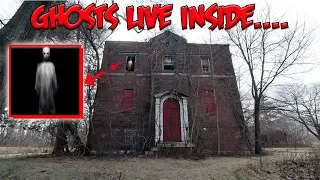 GHOSTS LIVE INSIDE THIS HAUNTED ABANDONED INSANE ASYLUM (RARE FOOTAGE))