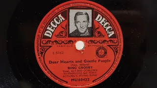 Bing Crosby - Dear Hearts and Gentle People