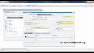 Oracle ERP Applications : R12 Responsibility Creation