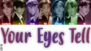 BTS(防弾少年団) - Your Eyes Tell (Colour Coded Lyrics Kan/Rom/Eng)