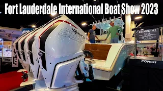 Fort Lauderdale Boat Show 2023 | Full Walk-through! Amazing Boats and Yachts (Convention Center)