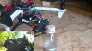 DRONE WITH ROBOTIC ARM