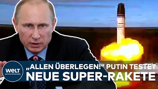 WLADIMIR PUTIN: Sarmat! Die Russen testen atomwaffenfähige Rakete - NATO-Codename: SS-X-30 Satan 2