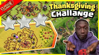 How To 3 Star in 1 MinutesThanksgiving Challenge 🦃 (Clash of Clans)