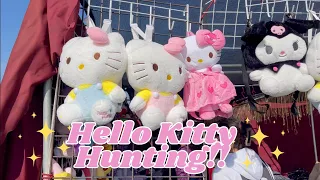 💖Hello Kitty Hunting @  the Flea Market + Haul!!💖