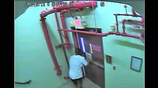 Courthouse escape caught on camera