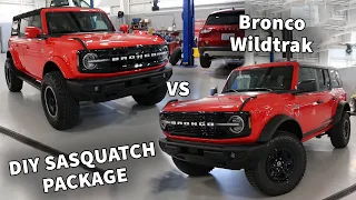 Should you buy the Sasquatch Package or DIY Build your 2022 Ford Bronco?