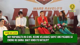 Jane de Leon speaks up about the supposed guest appearance of Regine Velasquez in 'Darna' finale