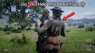Do NOT Help This Outlaw Woman In RDR2 Or Else This Will Happen - Red Dead Redemption 2