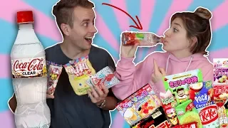 Asia Candy Challenge - Durchsichtige Coca-Cola 😲 | Bibi