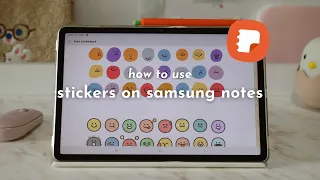 How I make Samsung Notes Sticker Books? 🌿 How to Use Digital Planning Stickers in Samsung Notes?