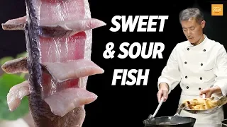 Sweet and Sour Fish by Masterchef • Taste, Authentic Chinese Food