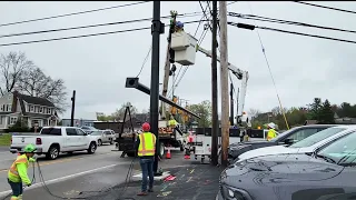 Traffic Signal Mast Arm Installation