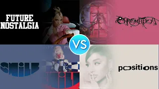 ALBUM BATTLE Future Nostalgia VS Chromatica VS Smile VS positions | PopBop!