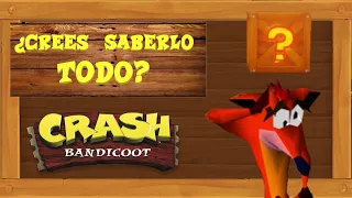 🦊10 THINGS YOU PROBABLY DIDN'T KNOW about the FIRST Crash Bandicoot game [Trivia]