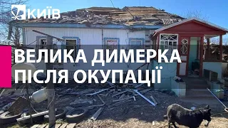 Біль та руїни Великої Димерки: що залишили після себе російські фашисти?