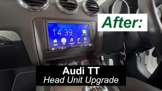 Audi TT Head Unit Upgrade | Sony XAV-AX3250 | Dragon Car Audio | Fareham