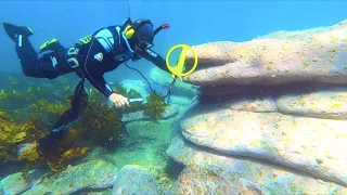 Treasure More Valuable Than GOLD Found UNDERWATER Metal Detecting (Owners Funniest Moment)