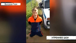 Настоящий спектакль устроил на дороге водитель такси на Высокой Горе | ТНВ