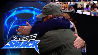 Sami Zayn and Paul Heyman hug it out: WWE Talking Smack, April 24, 2021