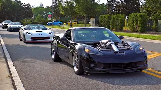 Cars Cruising Into Central Florida Cars & Coffee (Chill Video) - June 2024