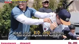 Kwangsoo vs Ji Hyo After fight, and then they hugging [RuuningMan Ep 295]