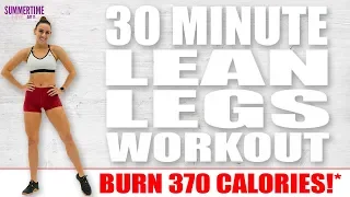 30 Minute LEAN LEGS WORKOUT! 🔥Burn 370 Calories!* 🔥Sydney Cummings