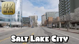 Driving Around Salt Lake City and The University of Utah in 4k Video