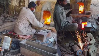 Most Interesting Very Big Meat Cleaver Knife Forging Process || Skill of Blacksmith || Forging