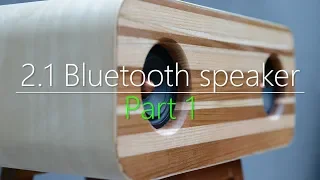 2.1  Bluetooth speaker build part 1 // Kerfing plywood