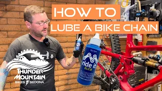 Bike Shop Tips: How to Lube Your Mountain Bike Chain