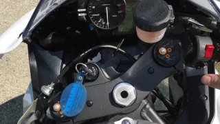 2017 Yamaha R6 cold start issues