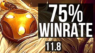 BARD & Caitlyn vs LULU & Vayne (SUPPORT) | 3/0/19, 75% winrate | KR Grandmaster | v11.8